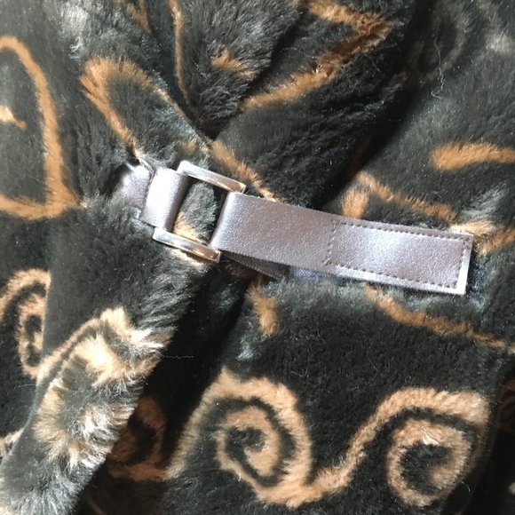 novelti coat faux fur - Picture 2 of 4